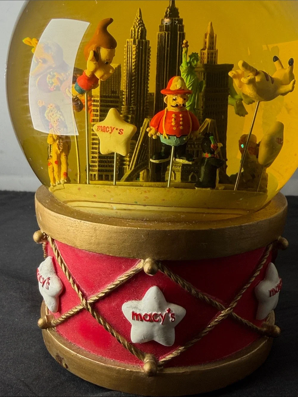 Macy's Thanksgiving Day Parade snow globe